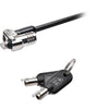 Kensington microsaver 2.0 keyed lock beveiliging (zwart)