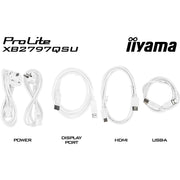 Iiyama prolite xb2797qsu-w1 27 monitor (wit (mat), hdmi, displayport, usb, audio) - afbeelding 24