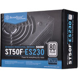 Silverstone strider essential st50f-es230 500 watt voeding (zwart, 2x pcie) - afbeelding 9