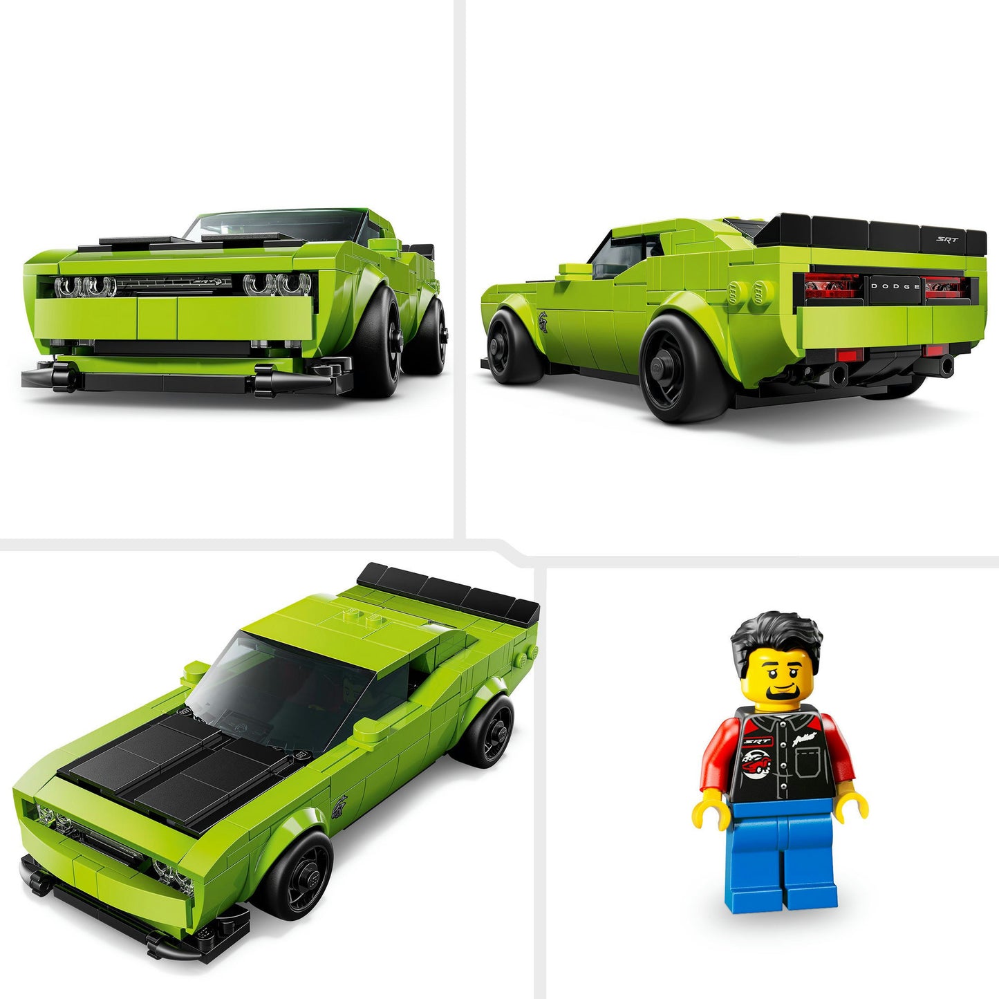 Lego ® speed champions dodge challenger srt hellcat sportauto - 77237