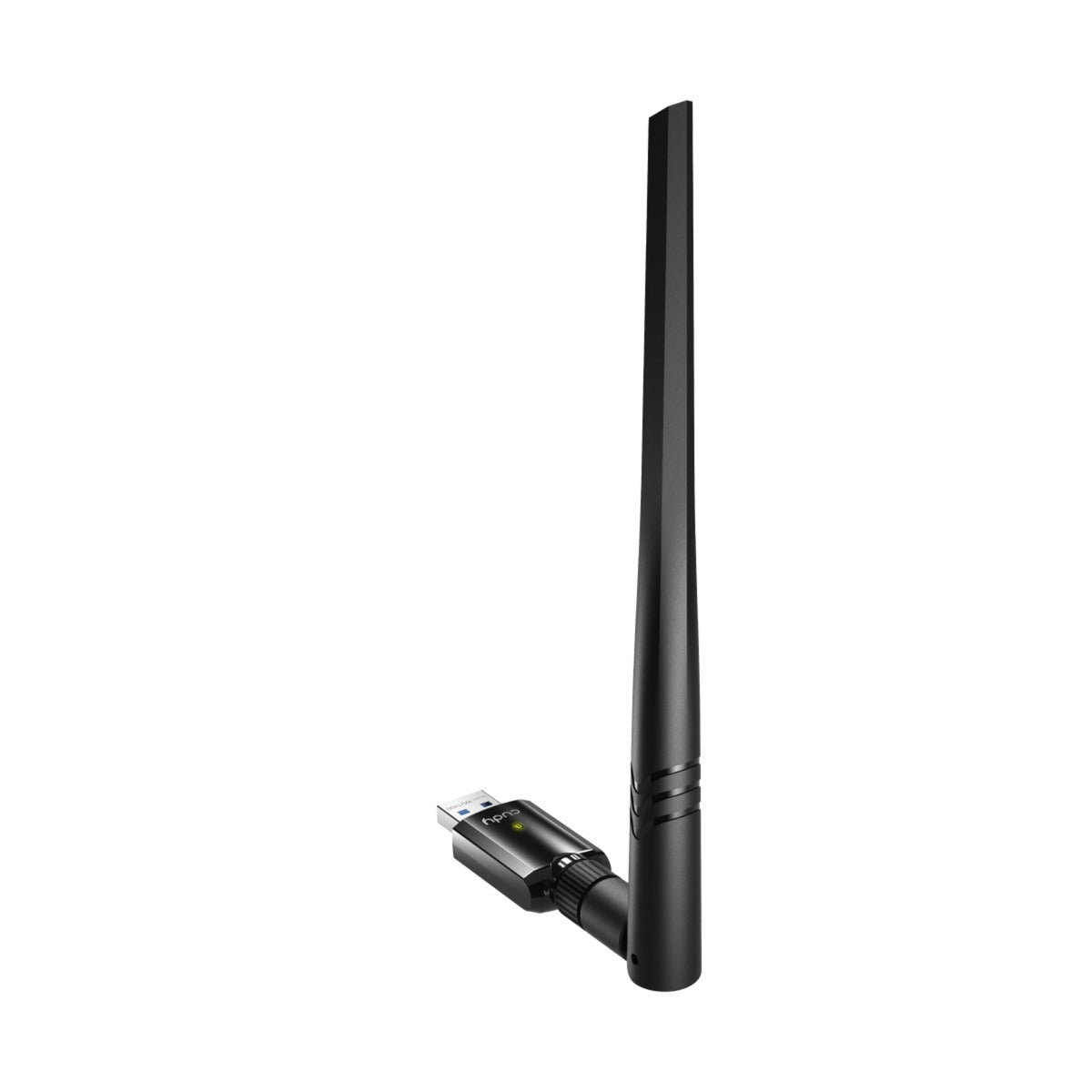 Cudy ac1300 wi-fi high-gain usb wlan adapter (zwart)