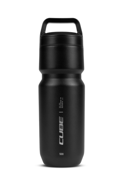 Cube arc 500 vacuum-insulated stainless steel bottle