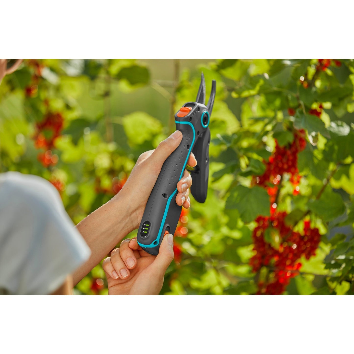 Gardena snoeischaar assistcut (zwart turquoise, bypass)