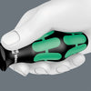 Wera 335 350 355 3 schraubendrehersatz schroevendraaier (zwart groen, 6-delig)