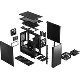 Fractal design define 7 mini black solid midi tower behuizing (zwart | 4x usb-a | 1x usb-c) - afbeelding 13