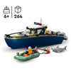 Lego city 60456 achtervolging met politieboot