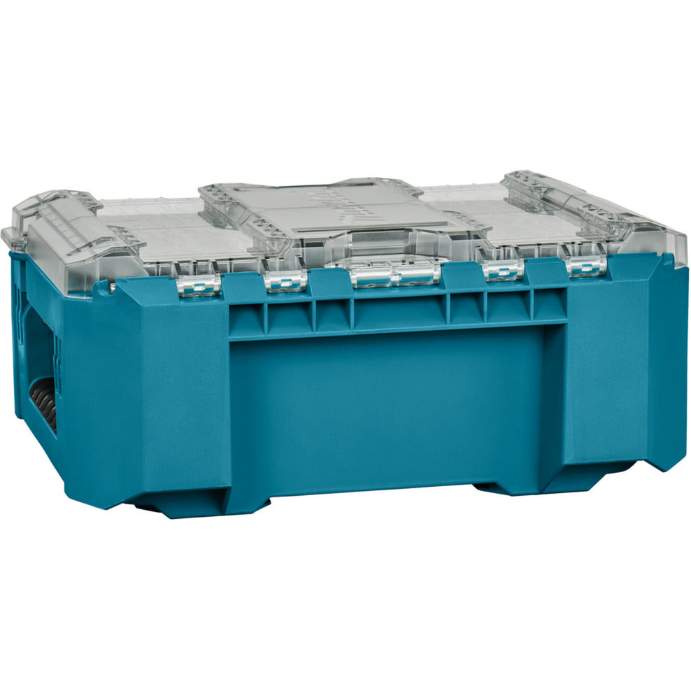 Makita maktrak organizer compact p-91067 gereedschapsbox (blauw zwart)