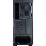 Inter-tech cxc2 midi tower behuizing (zwart | 3x usb-a | window) - afbeelding 4