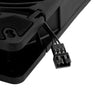 Silverstone air penetrator 140i argb case fan (zwart, 139 x 139 x 25 mm, pwm)
