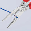 Knipex elektro installatietang 13 96 200 t (rood geel)