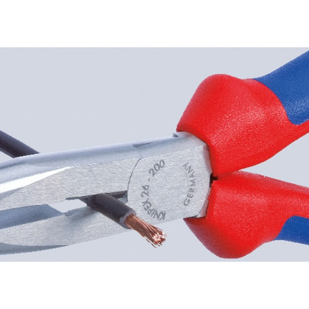 Knipex radiotang 2612200 grijptang (rood blauw)