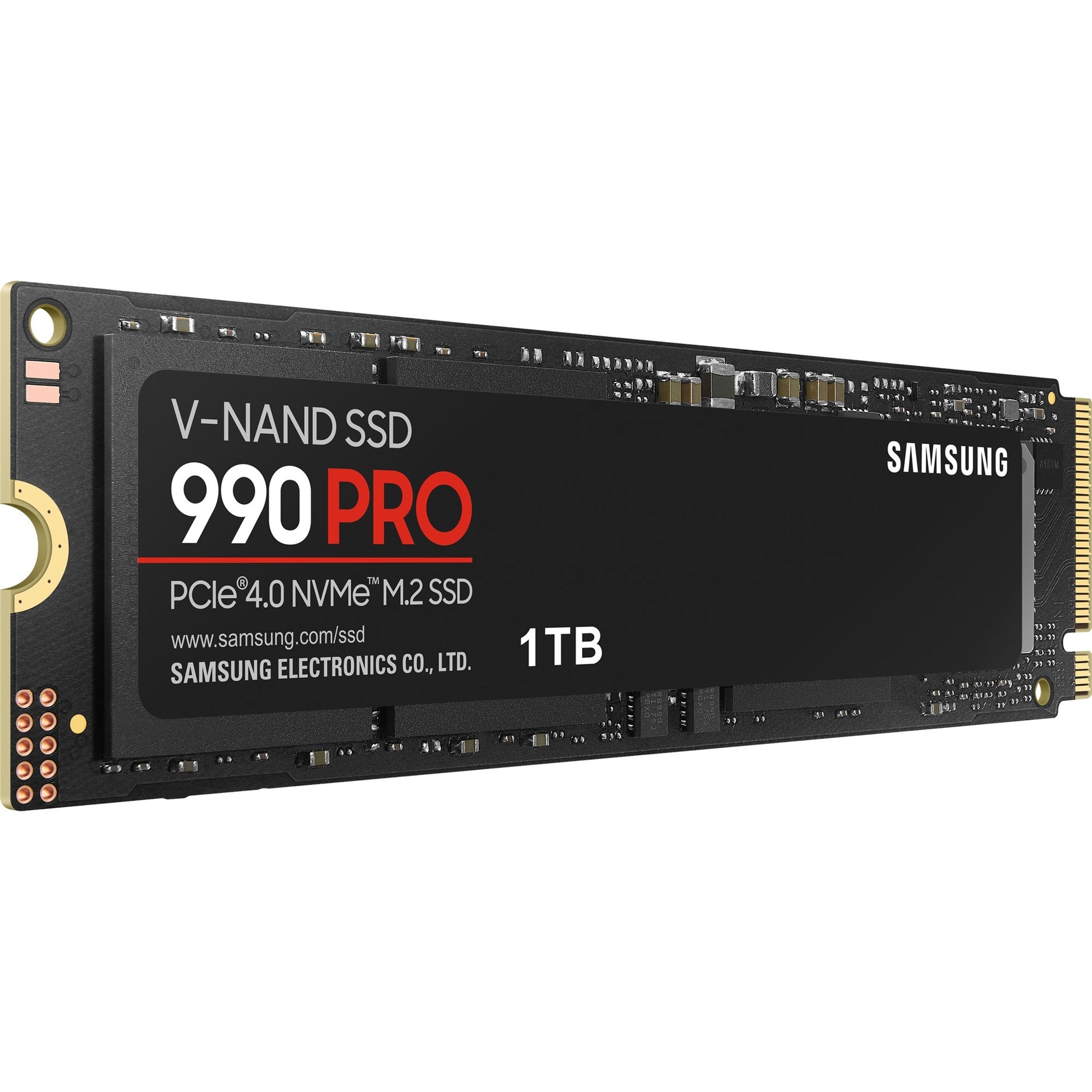 Samsung 990 pro 1 tb ssd (mz-v9p1t0bw, pcie gen 4.0 x4, nvme 2.0)