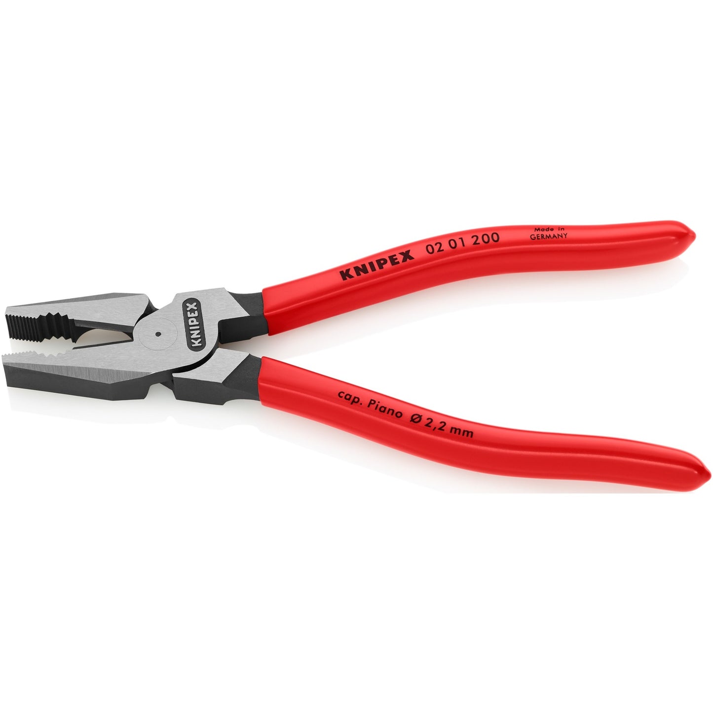 Knipex kracht-kombitang 200 mm combinatietang (rood)