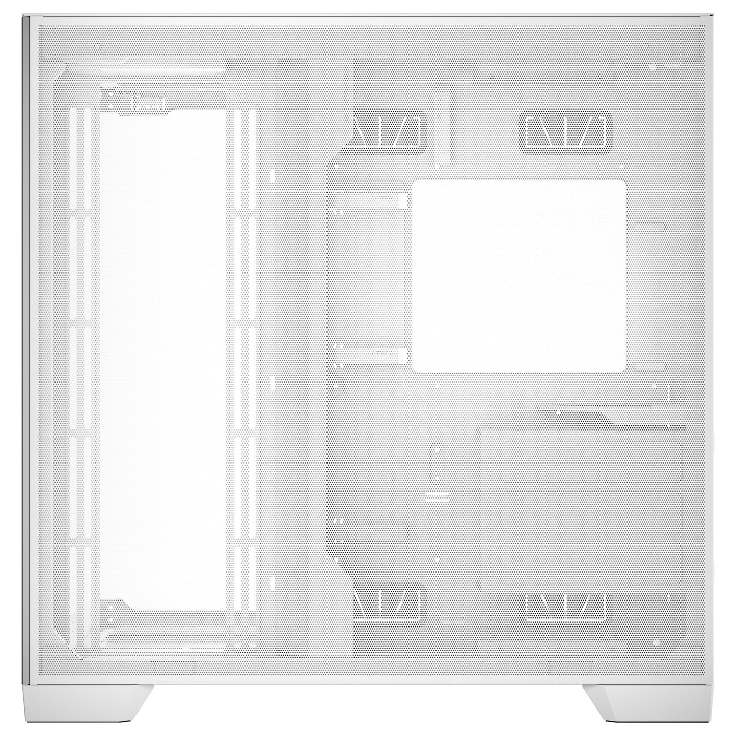 Antec c8 midi tower behuizing (wit zilver | 2x usb-a | 1x usb-c | tempered glass)