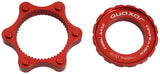 Quaxar cnc centerlock adapter for 15 20mm axle - afbeelding 2