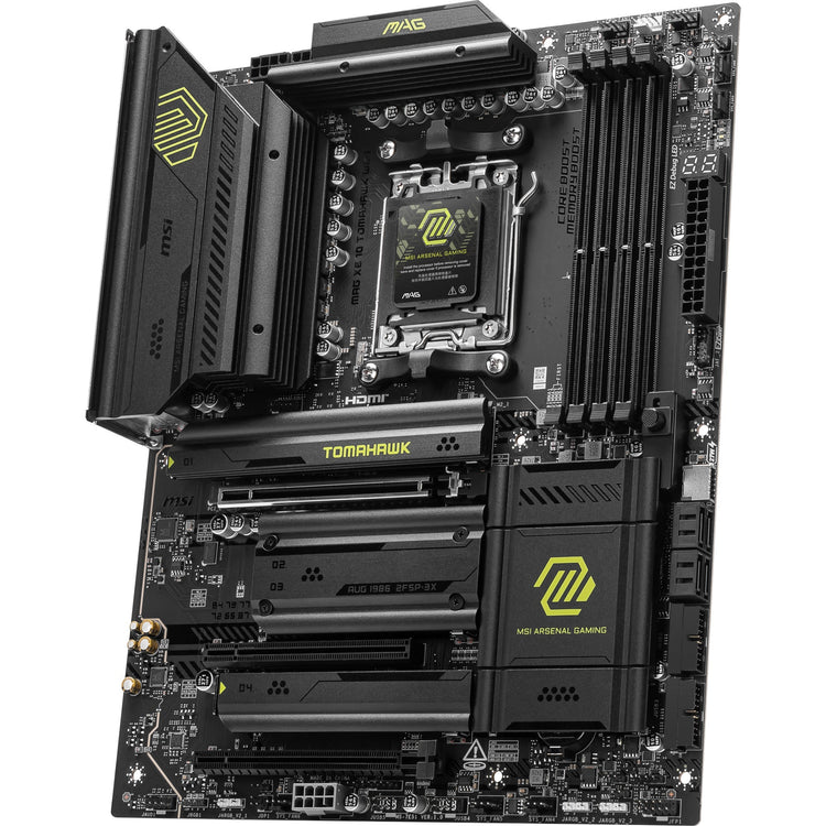 Msi mag x870 tomahawk wifi socket am5 moederbord (raid, 5 gb-lan, wlan, bt, sound, atx)