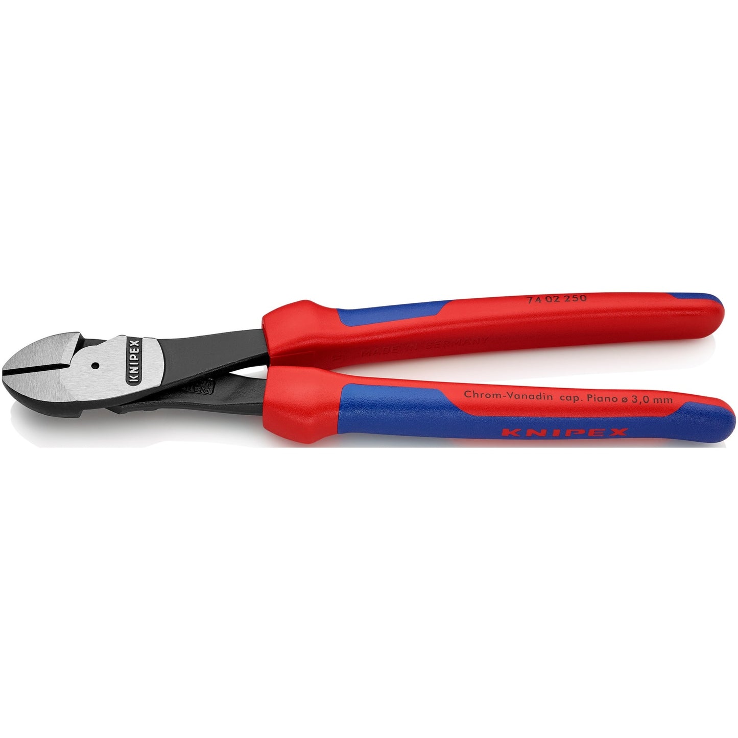 Knipex 74 02 250 kracht-zijsnijtang gepolijst comfort 250mm