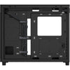 Asus prime ap303 - tempered glass panel midi tower behuizing (zwart | 2x usb-a | 1x usb-c | tempered glass)