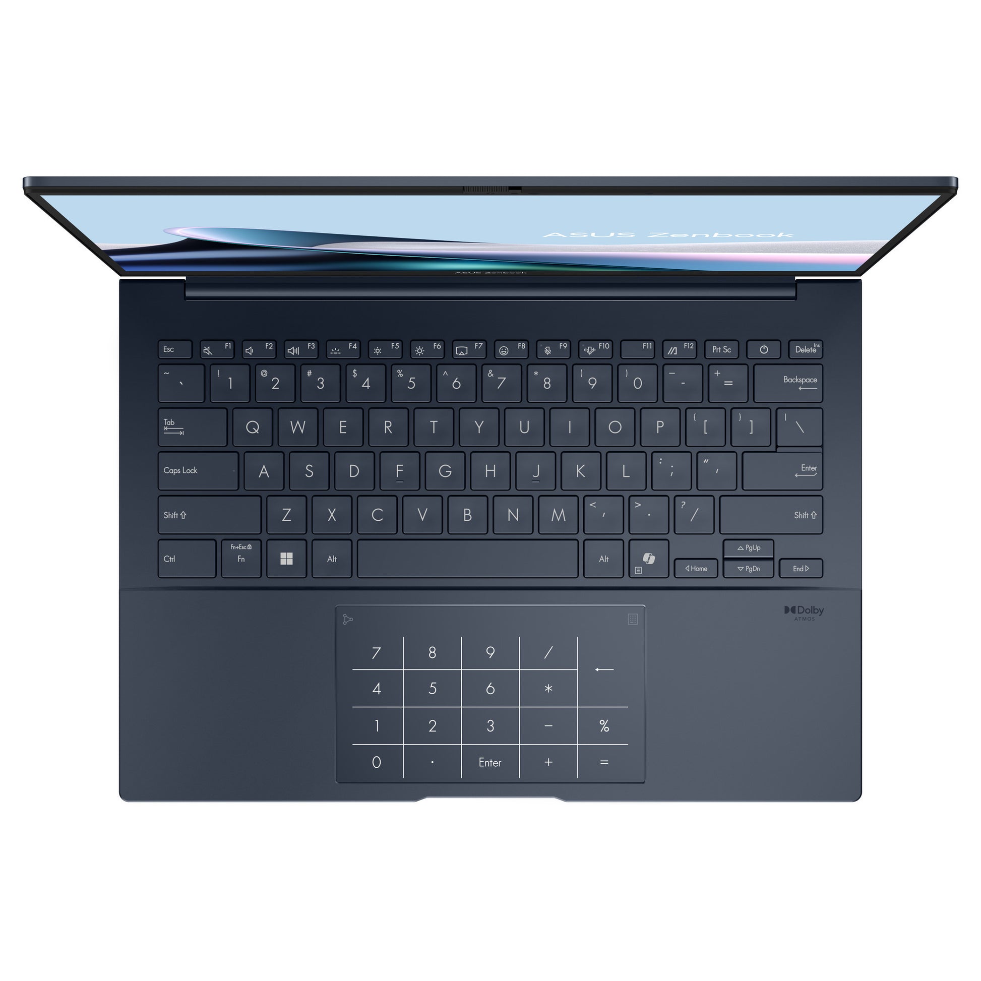 Asus zenbook 14 oled ux3405ca-qlnad7w 14 laptop (blauw | core ultra 9 285h | arc 140t | 32 gb | 1 tb ssd)