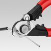 Knipex 95 61 190 staaldraadschaar gepol kunststof 190mm
