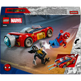 Lego marvel super heroes - spider-man auto vs. venomized wolverine constructiespeelgoed (76336) - afbeelding 7