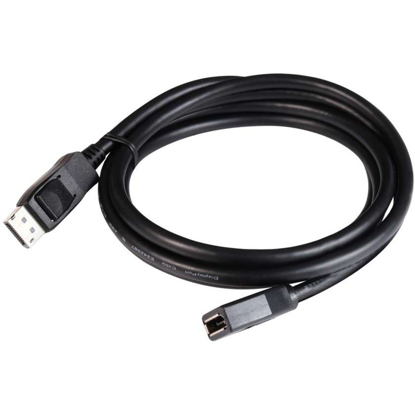 Club 3d displayport 1.4 hbr3 verlengkabel (zwart, 2 meter)