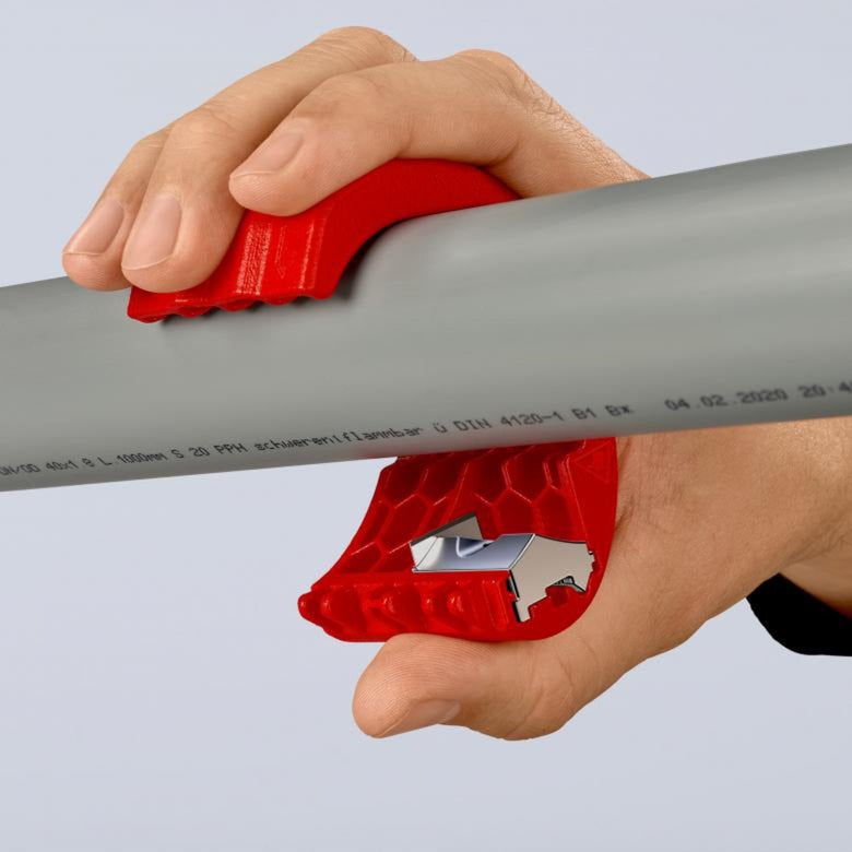 Knipex bix 90 22 10 bk pijpsnijder (rood blauw)