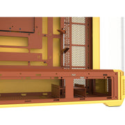 Thermaltake view 600 tg butter caramel big tower behuizing (geel | 2x usb-a | 1x usb-c | tempered glass) - afbeelding 14
