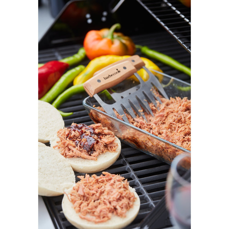 Barbecook set van 2 meat claws grillbestek (fsc)