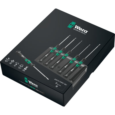 Wera 2067 6 micro torx® bo-schroevendraaierset + houder, 6 -delig - 1 stuk(s) - 05118154001