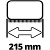 Einhell medium borstelset borstel (gladde stenen)