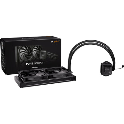 Be quiet! pure loop 3 280 waterkoeling (zwart, pwm)