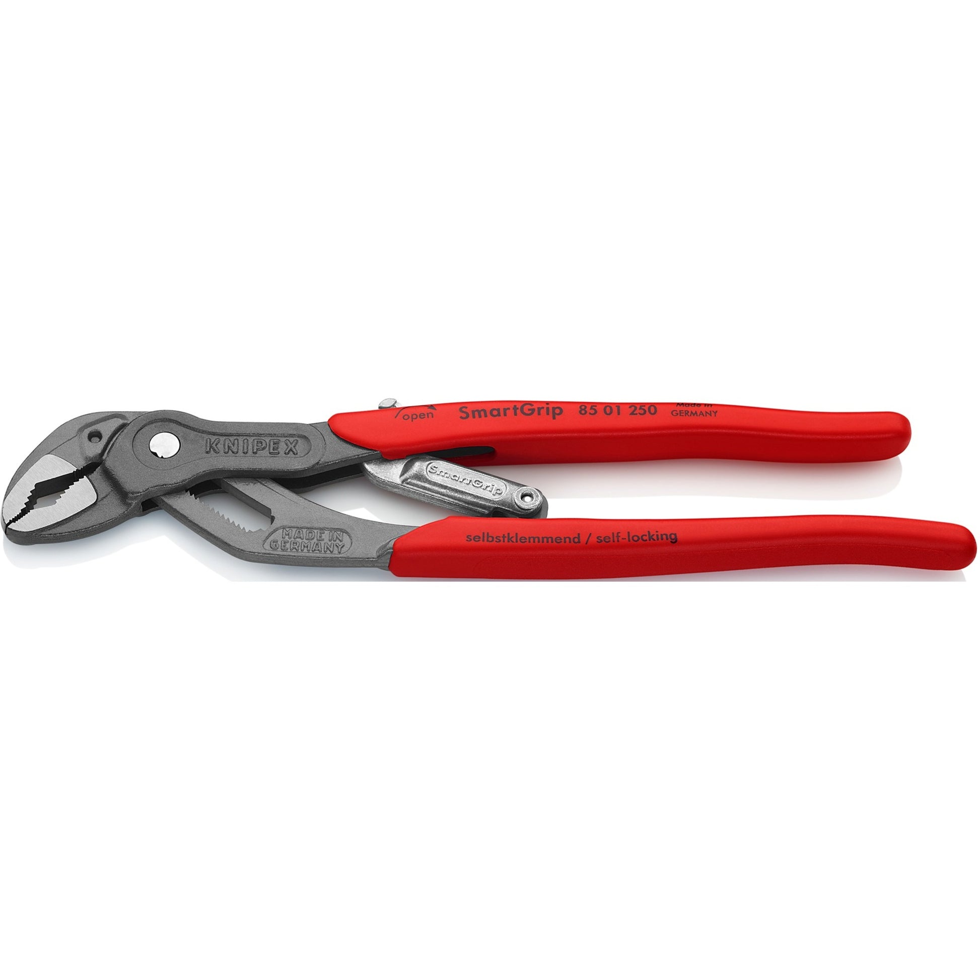 Knipex smartgrip waterpomptang 8501250 zweedse- waterpomp-tang (rood)