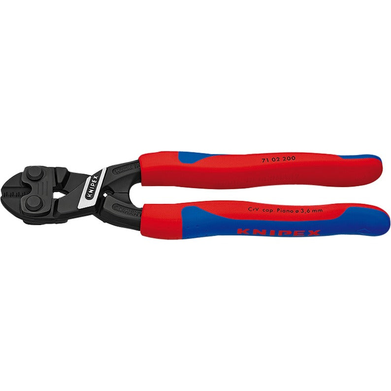 Knipex boutensnijtang cobolt© | zwart geatramenteerd | 200 mm - 7102200