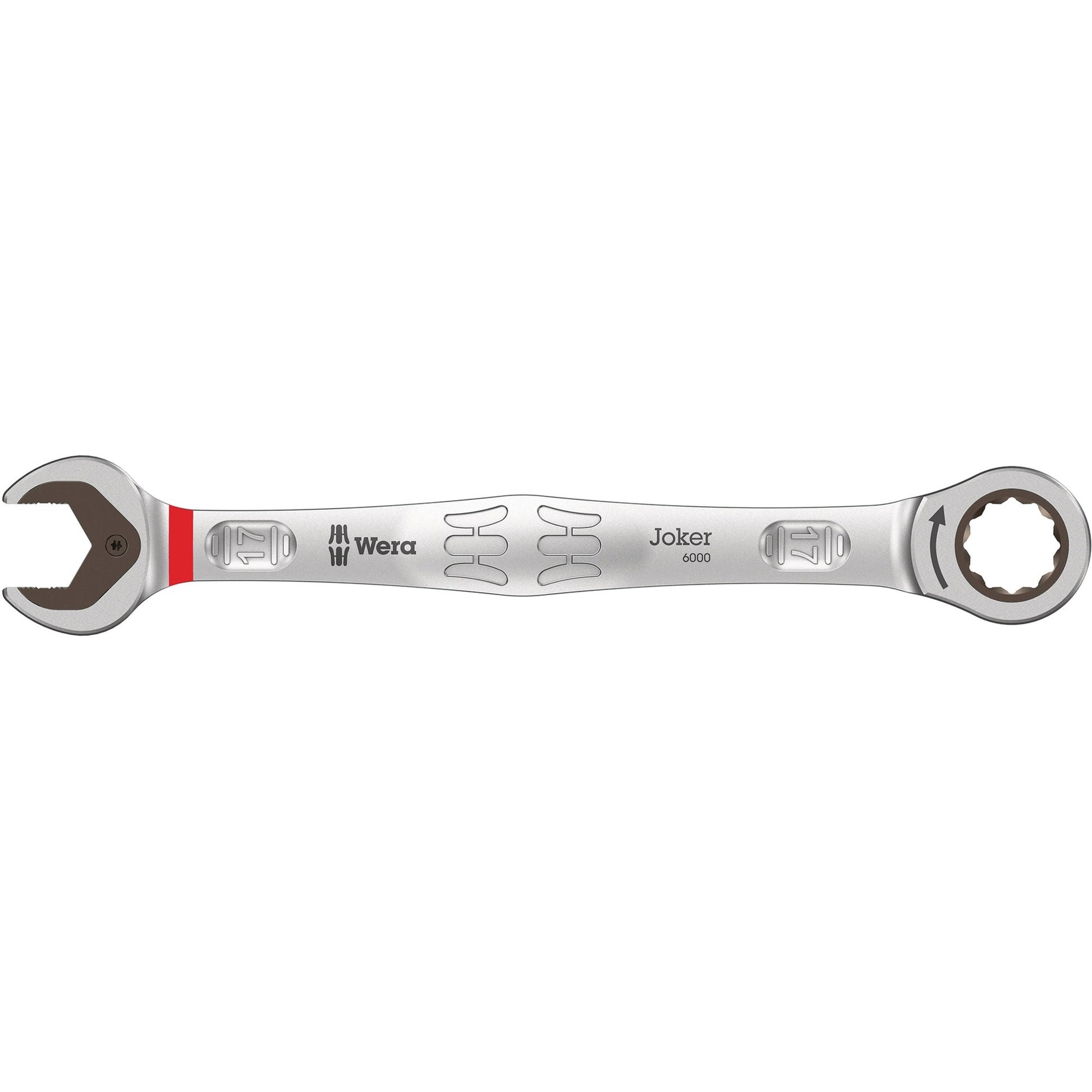 Wera 9631 magneetstrip 6000 joker 2 steek-ringratelsleutelset moersleutel (5‑delig)