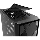Sharkoon vs8 rgb black midi tower behuizing (zwart | 2x usb-a | 1x usb-c | rgb | tempered glass) - afbeelding 8