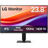 Lg 24u411a-b 23.8 monitor (zwart, hdmi, vga)