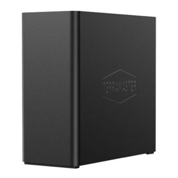 Terramaster f4 ssd nas (zwart, 1x 5gbe, hdmi, usb)