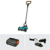 Gardena handymower 22 18v p4a set grasmaaier (grijs turquoise, 14620-20, accu inbegrepen)