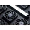 Noctua nf-a12x25 pwm chromax.black.swap case fan (zwart, 120 x 120 x 25 mm)