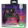 Powera advantage plus bedrade controller voor xbox series x|s - palmbomen in maanlicht (roze, xbox series x|s, xbox one, pc)