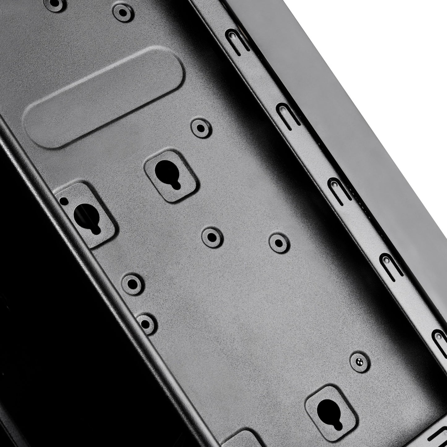 Silverstone sst-ps13b midi tower behuizing (zwart | 2x usb-a)