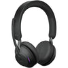 Jabra evolve2 65, ms stereo on-ear headset (zwart, microsoft teams, bluetooth)
