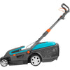 Gardena elektrische grasmaaier powermax 1800 42 (zwart turquoise, 5042-20)