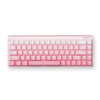 Mchose ace 68 air hall effect magnetic switch gaming keyboard (wit, us lay-out (qwerty), kailh magnetic god, 65%, rgb, hot swap, pbt keycaps, usb-c, hall effect sensor)