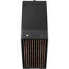 Fractal design north xl midi tower behuizing (zwart houtkleur | 2x usb-a | 1x usb-c)