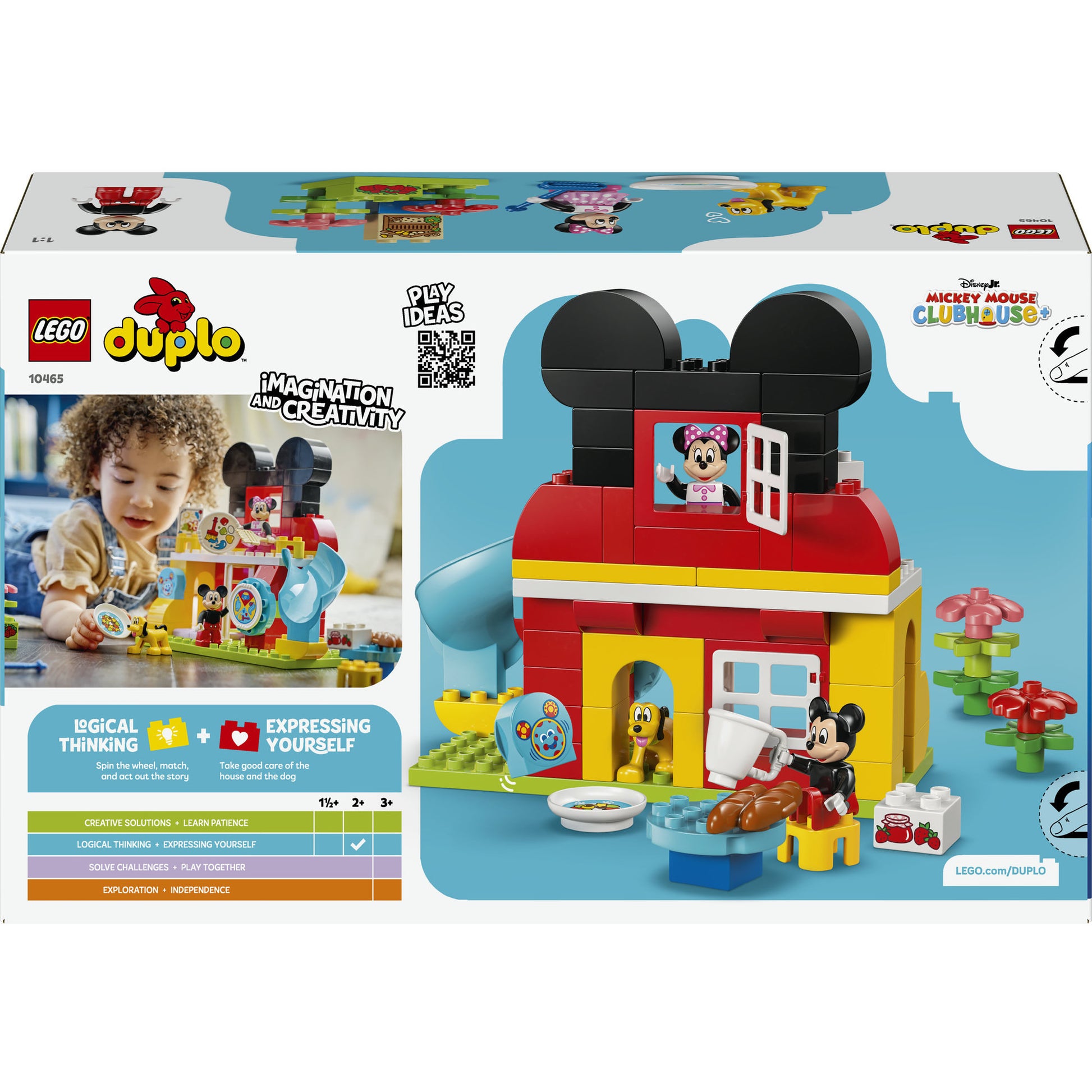 Lego duplo 10465 mickey mouse clubhuis met minnie en pluto