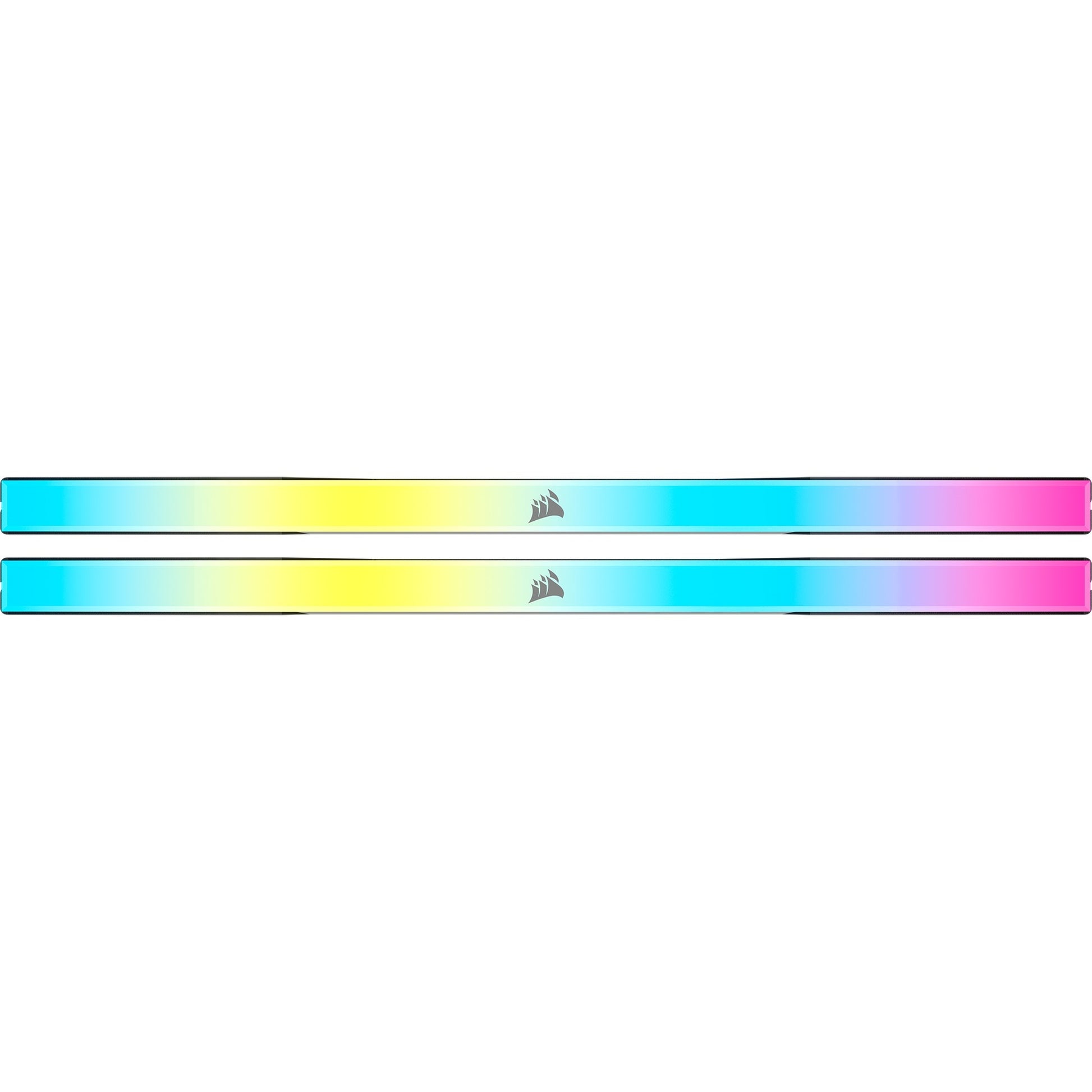 Corsair 64 gb ddr5-5600 kit werkgeheugen (zwart, cmh64gx5m2b5600z40k, vengeance rgb, xmp, expo)
