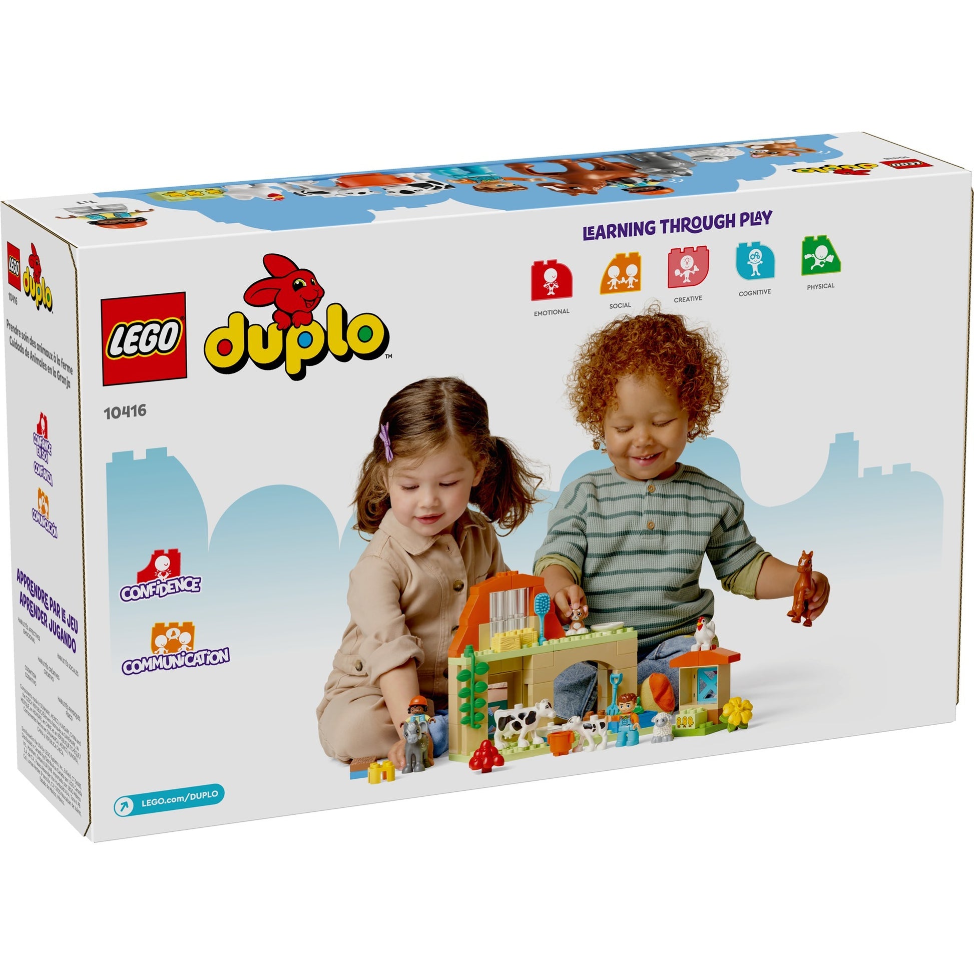 Lego duplo town 10416 dieren verzorgen op de boerderij