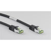 Goobay cat.8.1 netwerkkabel (zwart, 0,5 meter, s ftp (pimf), rj-45)